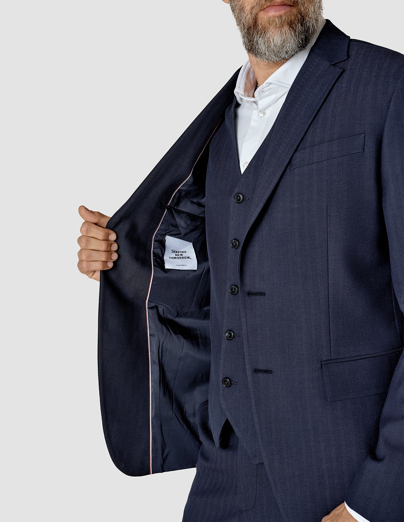 Essential Blazer Dark Navy Slim